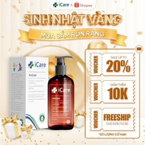 Dầu gội sạch gàu Antisol ICare Pharma