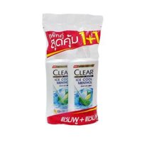 Dầu Gội Sạch Gàu Clear Ice Cool Menthol (Combo 2 chai 370ml) Thái