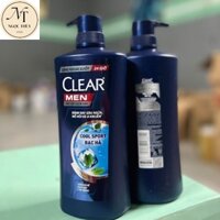 Dầu gội sạch gàu Clear Men Cool Sport bạc hà 650g