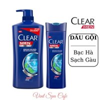 Dầu Gội Sạch Gàu Clear Men Cool Sport Bạc Hà (370g / 900g)