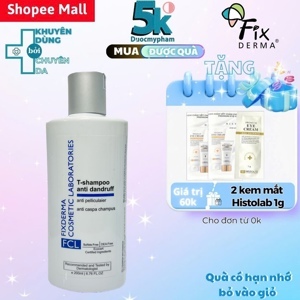 Dầu gội sạch gàu Fixderma FCL T-Shampoo 200ml