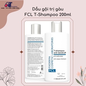 Dầu gội sạch gàu Fixderma FCL T-Shampoo 200ml