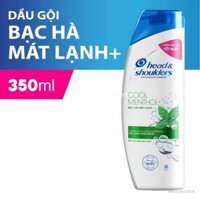 Dầu Gội Sạch Gàu Head & Shoulders Bạc Hà Mát Lạnh Sảng Khoái 350ml