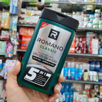 Dầu gội sạch gàu Romano Classic 380g