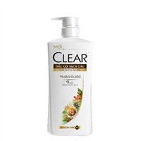 Dầu gội sạch gàu thảo dược Clear 650 g