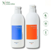 Dầu gội  sasaba plus phục hồi tóc hư tổn siêu mượt, sạch gàu chính hãng