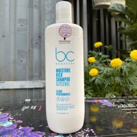 Dầu gội Schwarzkopf BC Moisture Kick Micellar shampoo giữ ẩm tóc khô giòn và xoăn 1000ml _{NEW}_