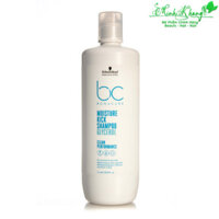 Dầu gội Schwarzkopf BC Moisture Kick Micellar Shampoo giữ ẩm tóc khô giòn và xoăn 1000ml ( MK )