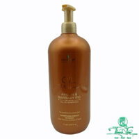 Dầu gội Schwarzkopf OIL Ultime Argan & Barbary Fig Oil shampoo chăm sóc tóc to sợi thô cứng 1000ml [ NL ]