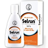 Dầu Gội Selsun 1,8 % Cực Mạnh - Sạch Gàu Và Hết Ngứa Da Đầu 100ml