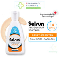 Dầu Gội SELSUN Anti-Dandruff Shampoo Giúp Làm Sạch Và Hạn Chế Gàu, Giảm Ngứa Da Đầu 100ml