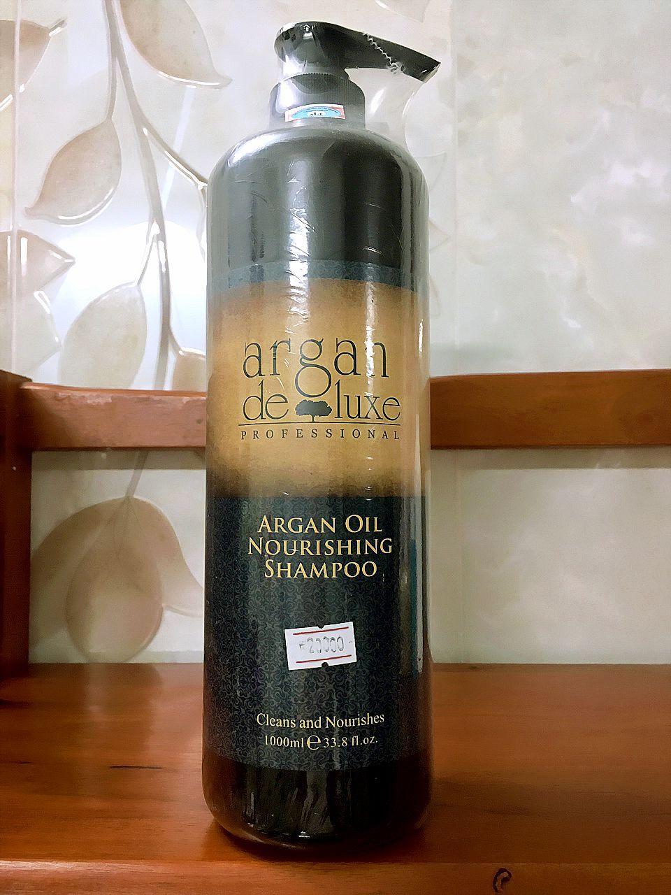 Dầu gội siêu mượt tóc Argan Deluxe Nourishing - 950ml