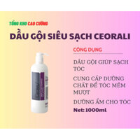 Dầu gội siêu sạch mở biểu bì Ceorali 1000ml