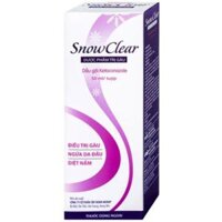 Dầu gội SnowClear trị gàu, viêm da tiết bã nhờn (tuýp 50ml)