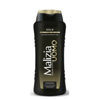 Dầu gội, sữa tắm Malizia Cool 250ml dành cho Nam giới chiết xuất bạc hà mát lạnh sảng khoái