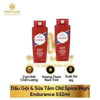 Dầu Gội & Sữa Tắm Old Spice High Endurance 532ml