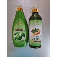 đầu gội sữa tắm olive