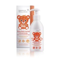 Dầu gội sữa tắm trẻ em - Sữa tắm dầu gội trẻ sơ sinh Nga Siberian Health  nước hoa cúc - Vitamama BABY   404241