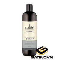 Dầu gội Sukin Oil Balancing Shampoo 500ml – Cân bằng dầu cho tóc