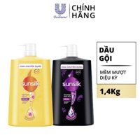 dầu gội sunsilk 1.4 kg đen vàng các loại
