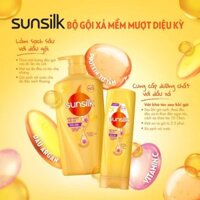 Dầu gội sunsilk 650g vàng và đen (TẶNG DẦU XẢ 140G)