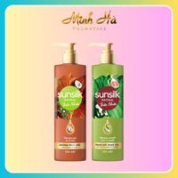 Dầu gội Sunsilk Natural 380ml nuôi dưỡng tóc chắc khỏe và mềm mượt