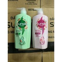 Dầu gội Sunsilk Natural Dưỡng Ngăn Gãy Rụng và Mềm Mượt Tỏa Hương