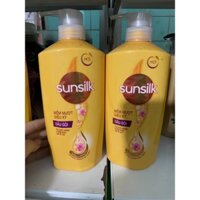 Dầu Gội sunsilk óng mượt rạng ngời (vàng) gội chai 650g