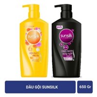 Dầu gội sunsilk Thái Lan mềm mượt diệu kì , óng mượt tóc 650g [ 100% chính hãng ]