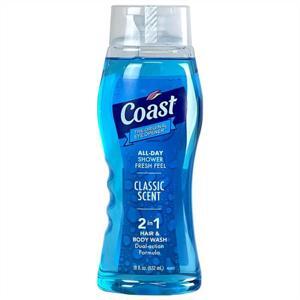 Dầu gội tắm 2 in 1 Coast Classic 532ml