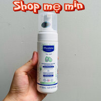 Dầu Gội Tạo Bọt Loại Bỏ Tế Bào Chết (Cứt Trâu) Cho Trẻ Sơ Sinh & Em Bé Mustela Foam Shampoo For Newborns 150ml