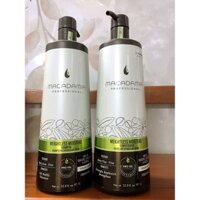 DẦU GỘI TẠO PHỒNG MACADAMIA WEIGHTLESS MOISTURE 1000ML
