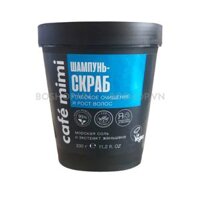 Dầu Gội Tẩy Tế Bào Chết Da Đầu Café Mimi Shampoo Scrub Deep Cleansing & Hair Growth 330g
