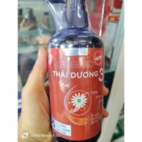 Dầu gội Thái Dương 3 đỏ chai 480 ml có vòi giúp tóc mền mượt hơn