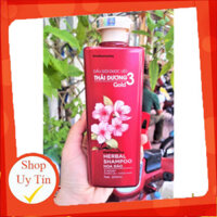 Dầu gội Thái Dương 3 Gold hoa đào giảm rụng tóc 200ml