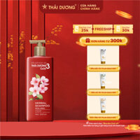 Dầu gội thái dương 3 hoa đào 500ml/330/200ml