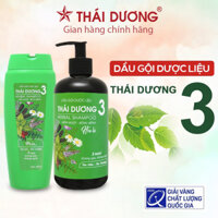 DẦU GỘI THÁI DƯƠNG 3 HƯƠNG LÁ 200ML và 480ml