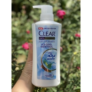 Dầu gội Thái Lan Clear Ice Cool Menthol bạc hà mát rượi 480ml