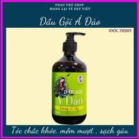 Dầu gội thảo dược Ả Đào, Dầu gội bồ kết hoa bưởi thiên nhiên sạch gàu, giảm rụng, nấm, ngứa MỘC NHAN 500ml handmade