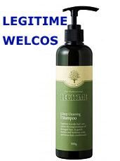Dầu gội thảo dược chống rụng tóc và trị gầu Mugens LEGITIME Deep Cleasing (Tóc dầu) - Welcos-300gr