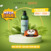 Dầu Gội Thảo Dược Cỏ Mộc Hương Chanh Xả Hương Nhu 500ml x Quà tặng 1 bịch Khăn Giấy Uớt Hàn Quốc Con Gấu