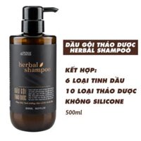 Dầu Gội Thảo Dược HERBAL SHAMPOO PIZKIE Ngăn Ngừa Rụng Tóc, Giảm Ngứa, Giảm Gàu 500ml