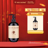 Dầu gội thảo dược mọc tóc Nature Queen cao cấp 100ml/480ml giảm rụng, kích thích nang tóc- Sao Thái Dương