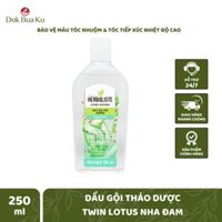 Dầu gội thảo dược Twin Lotus Herbaliste Daily Aloe Vera 250ml - Bảo vệ màu tóc nhuộm, tóc khỏi nhiệt độ cao