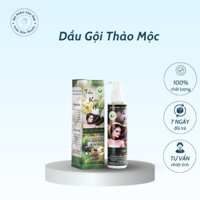 DẦU GỘI THẢO MỘC TRẦN KIM HUYỀN GIẢM GÃY RỤNG NHANH MỌC TÓC AN TOÀN SỬ DỤNG (MỸ PHẨM TRẦN KIM HUYỀN)