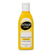 DẦU GỘI THUỐC TRỊ GÀU NẤM DA ĐẦU SELSUN GOLD (200Ml)