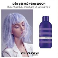 Dầu gội tím Elgon chính hãng giúp khử vàng tóc nhuộm phai chỉ trong lần gội đầu tiên