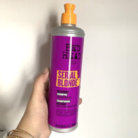 DẦU GỘI TÍM TIGI BEDHEAD BLONDE SILVER USA 400ML KHỬ ÁNH VÀNG CHO TÓC