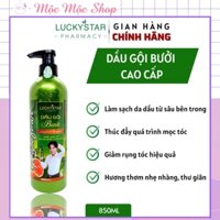 DẦU GỘI TINH DẦU BƯỞI CAO CẤP 850ML - LUCKY STAR