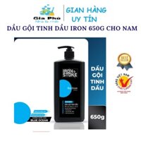 Dầu gội tinh dầu hương nước hoa Blue Ocean 650g cho nam